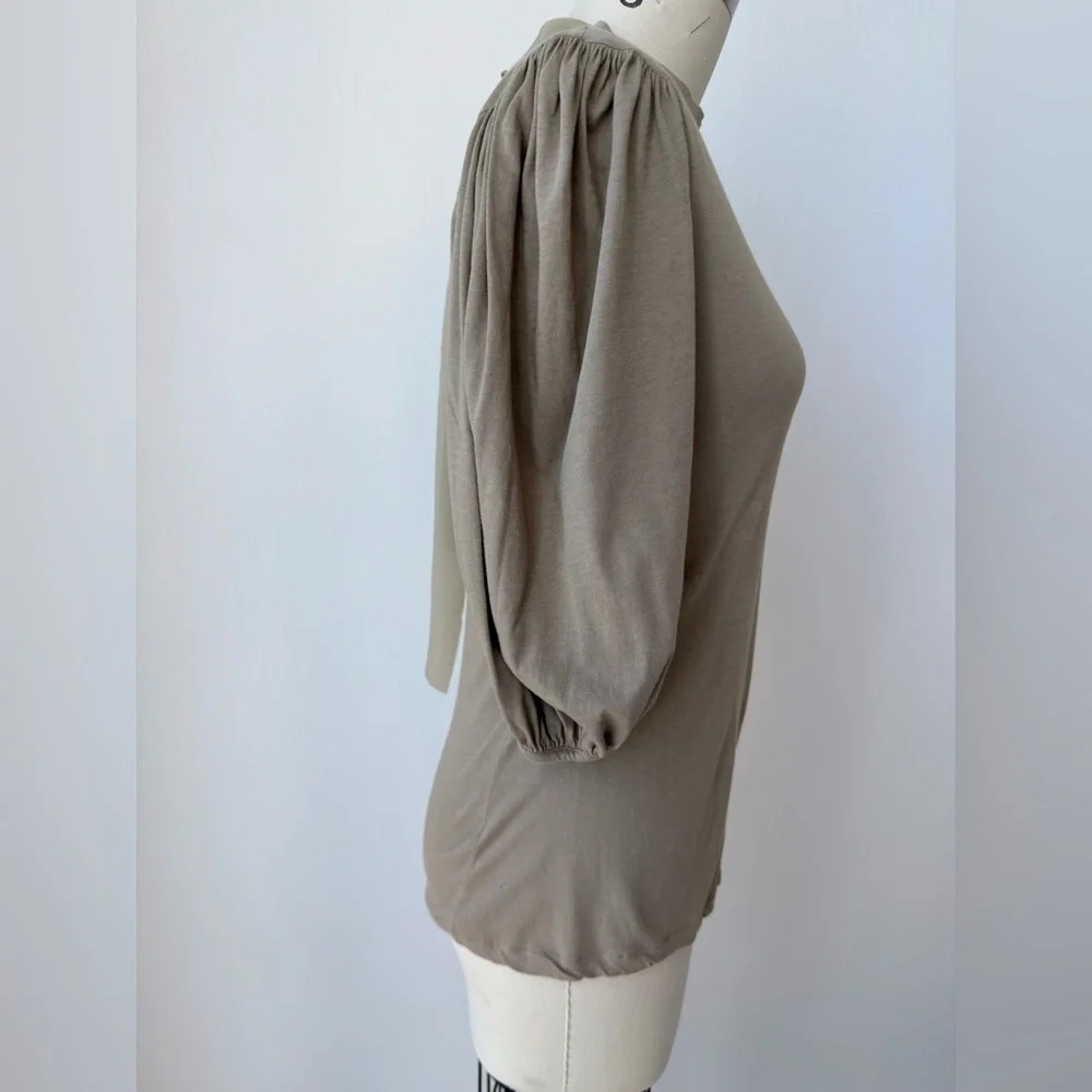 Chloe Women's long sleeve Top, tshirt made in France, Size XS - Picture 6 of 13